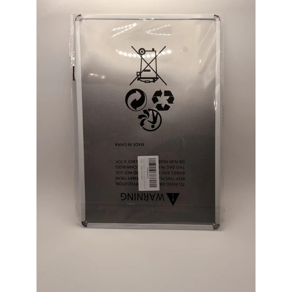 Pink‎ Rose Decorative Steel Decor Sign 12x8